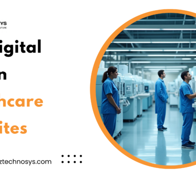 Healthcare website modernization showing digital gap in healthcare systems