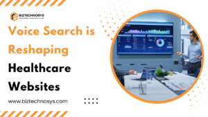 Voice search analytics dashboard for healthcare website optimization