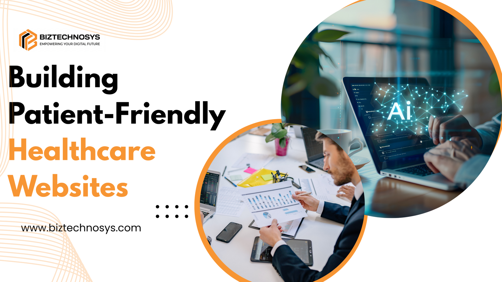 AI-powered healthcare website strategy and analytics.