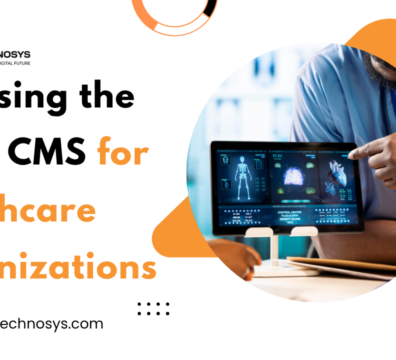 Healthcare professional reviewing patient data on a digital medical dashboard